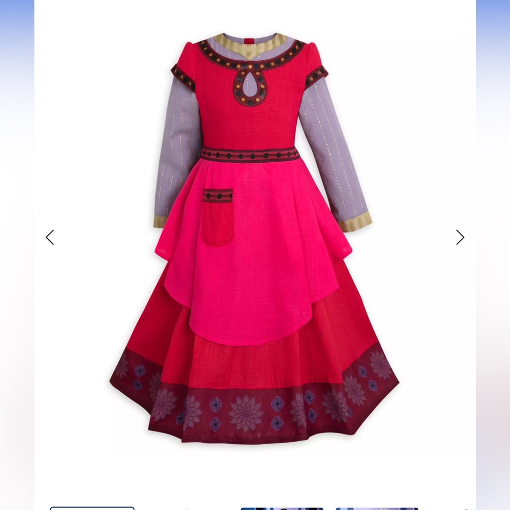 Dahlia Costume for Kids, Wish Size 7-8Y